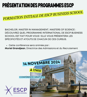 ESCP conférence