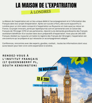 Maison expatriation Londres