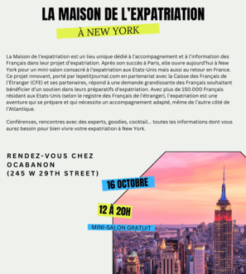 maison de l'expatriation à New York