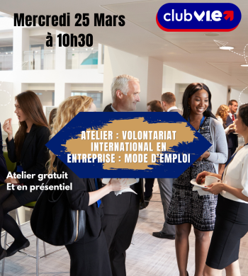 VIE carrière à l'international