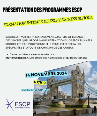 ESCP conférence