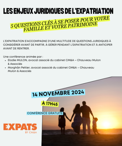 EXPATS CM&A conférence