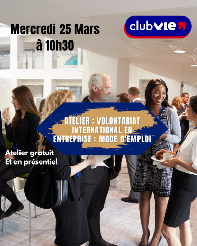 VIE carrière à l'international