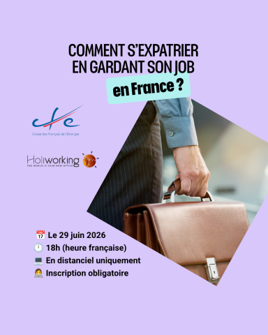 expatriation en gardant son job en France
